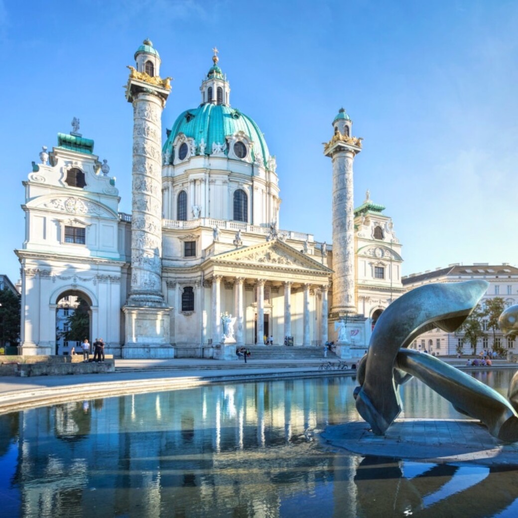 Standortmarketing - Karlskirche in Wien - Agentur für Hotelmarketing - Mumme & Partner München