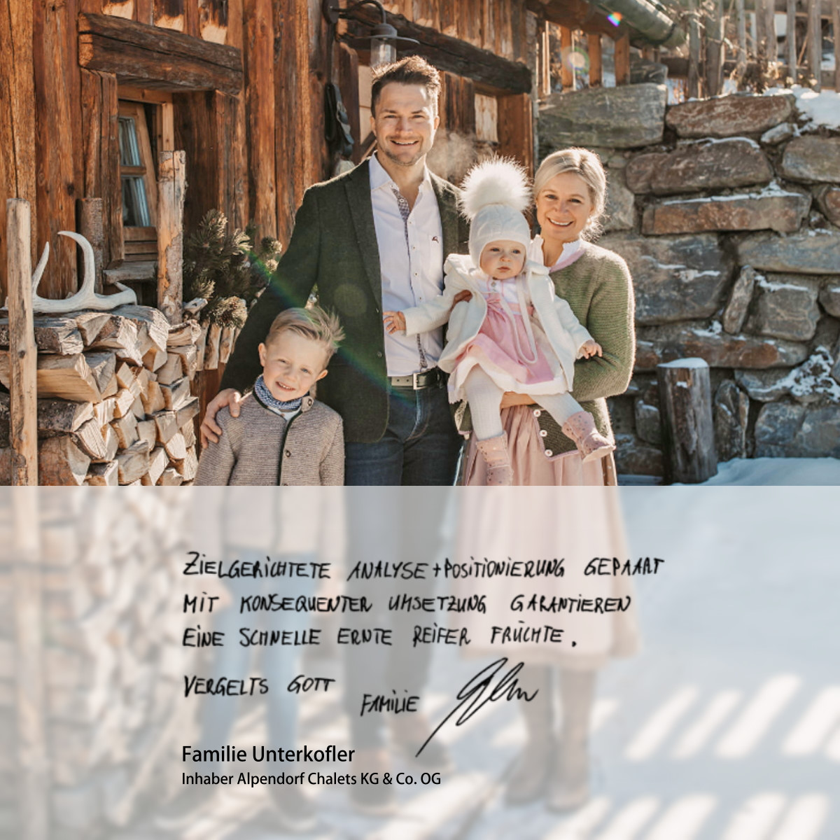 Hotelmarketing Mumme & Partner München - Chaletdorf BERGHERZ - Salzburger Land - Österreich