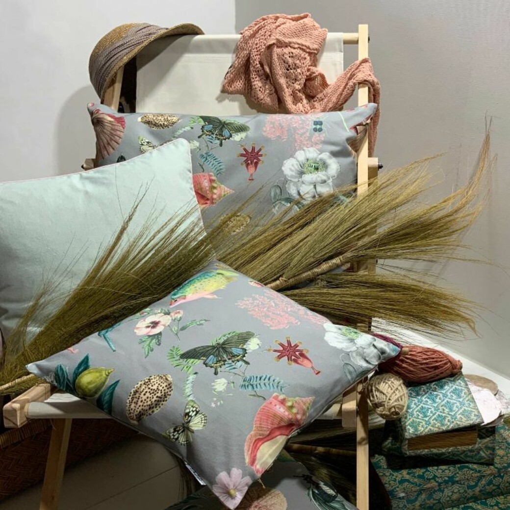 Hoteldekoration - Lazis Dekomaterial - Kissen für die Terrasse - Hotelmarketing