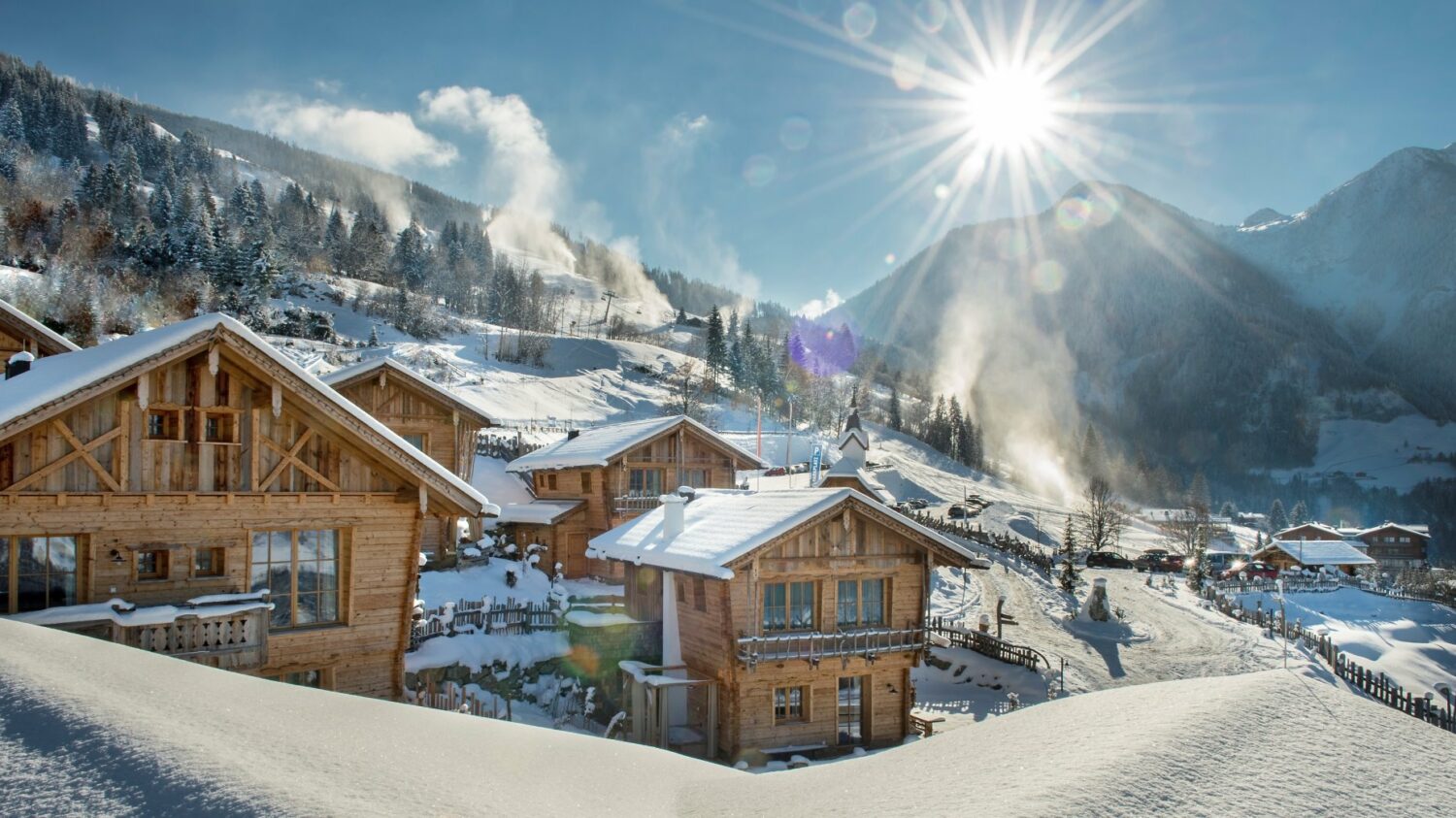 Hotel Website - Chaletdorf Website in Österreich - Hotelmarketing Mumme & Partner