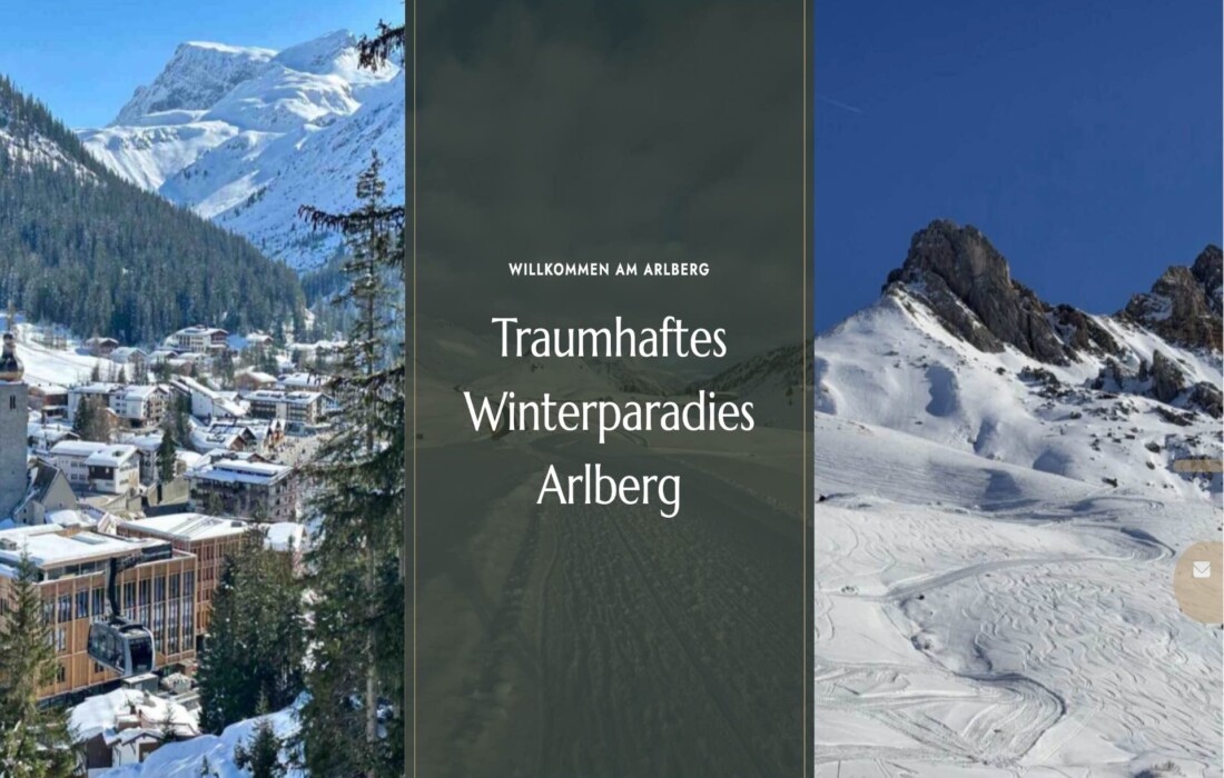 Referenz Booking Arlberg - die neue Buchungsplattform am Arlberg in Österreich - Hotelmarketing Agentur Mumme & Partner München