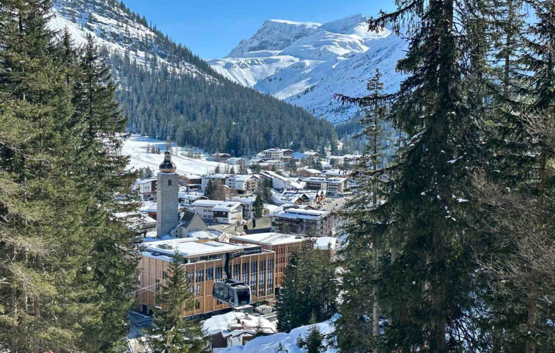 Lech am Arlberg im Bundesland Vorarlberg zählt zu den schönsten Skiregionen Europas